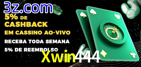 Promoções do cassino ao Vivo Xwin444